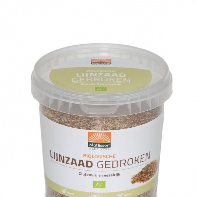 Mattisson Absolute gebroken lijnzaad omega bio Mattisson Absolute gebroken lijnzaad omega bio