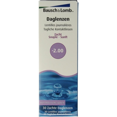 Bausch & Lomb Bausch+lomb daglenzen -2,00