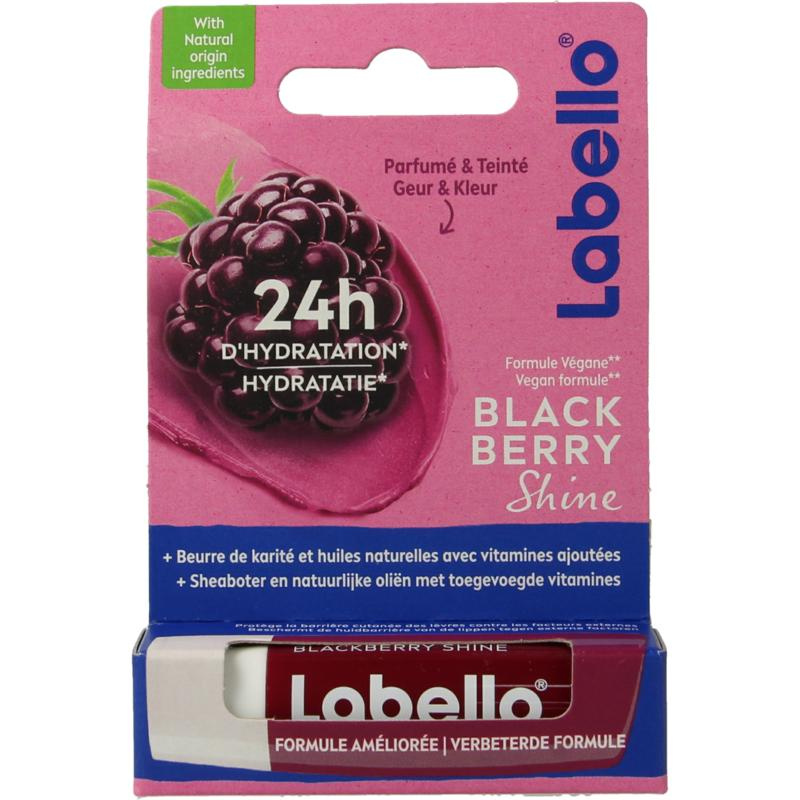 Labello Fruity shine blackberry - 8 gram