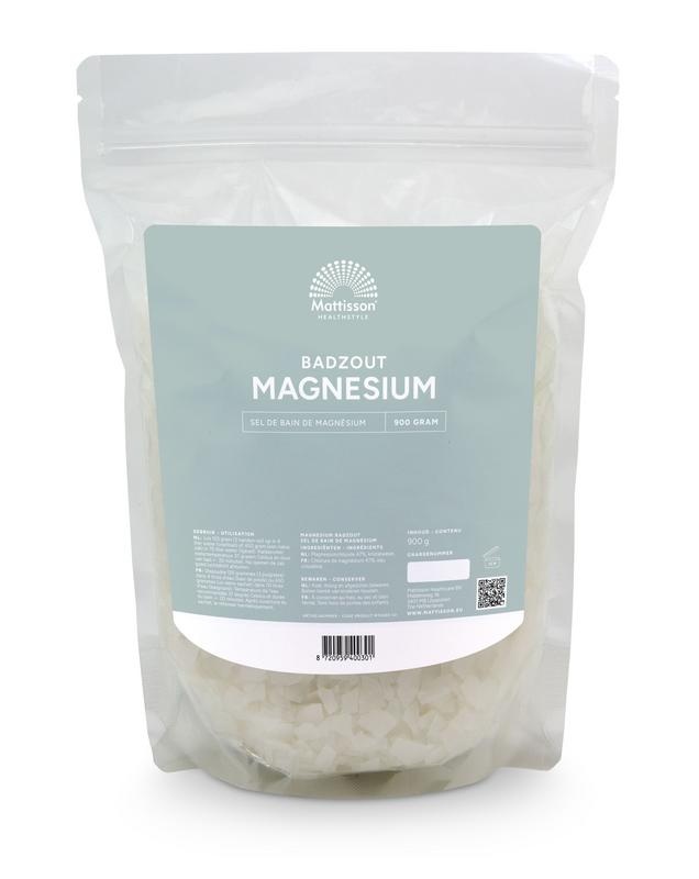 Mattisson Magnesium badzout - 900 gram