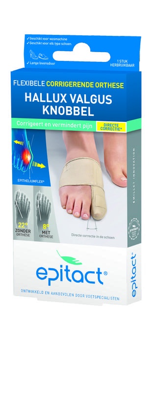 Epitact Hallux valgus corrigerende orthese 39/41 - 1 stuks