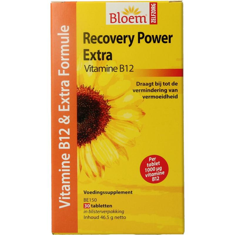 Bloem Recovery power extra - 30 tabletten
