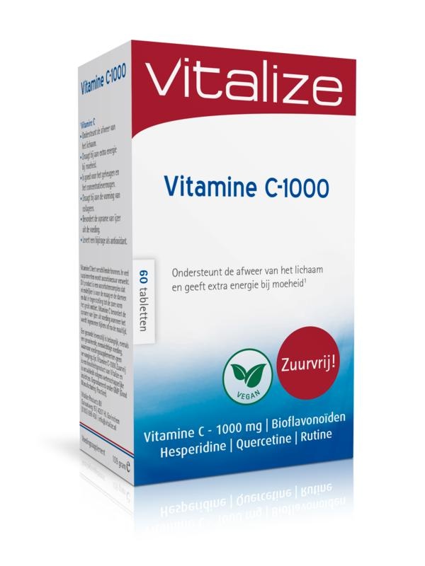 Vitalize Vitamine C ascorbatencomplex - 60 tabletten