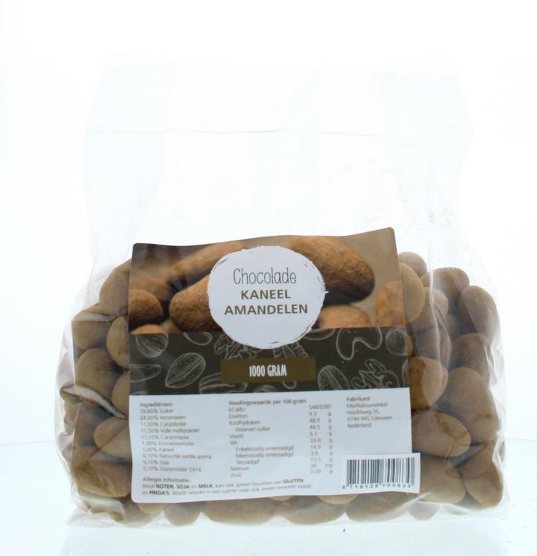 Mijnnatuurwinkel Chocolade kaneel amandelen - 1 kilogram
