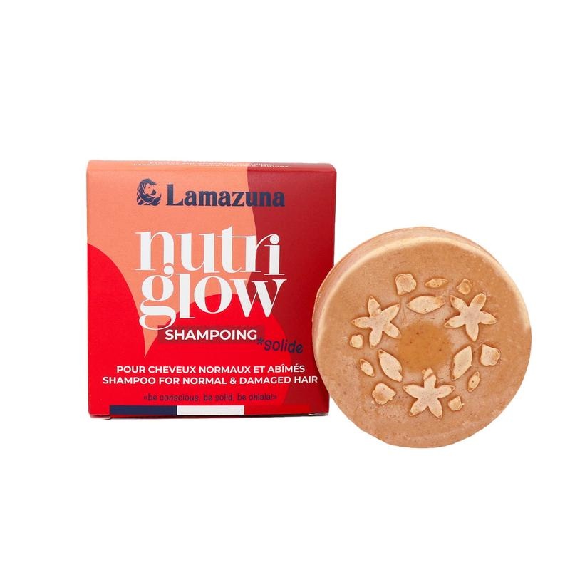 Lamazuna Shampoo bar normaal haar - nutriglow - 70 gram