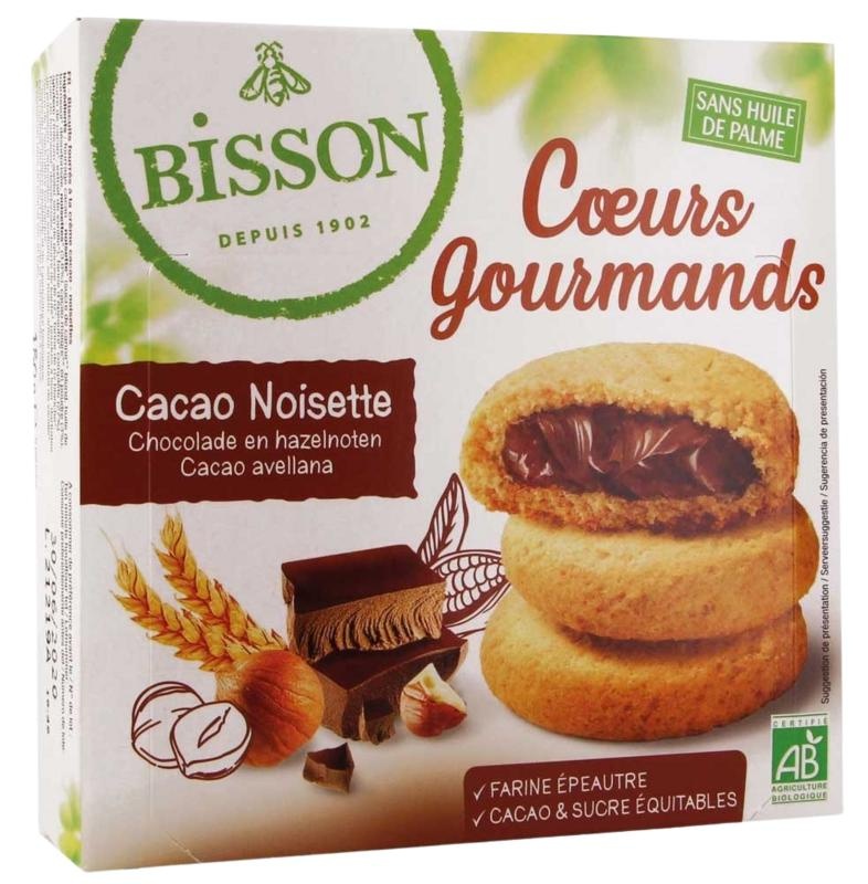 Bisson Gevulde koejkes hazelnoot choco - 180 gram