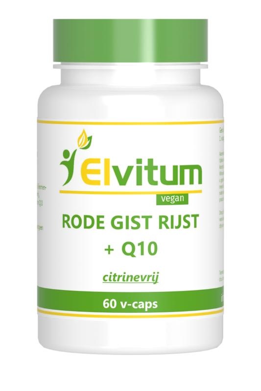 Elvitaal Rode gistrijst + Q10 - 60 Vegetarische capsules
