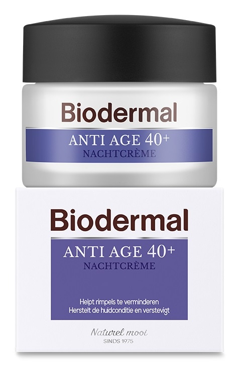Biodermal Nachtcreme anti age 40+ - 50 Milliliter