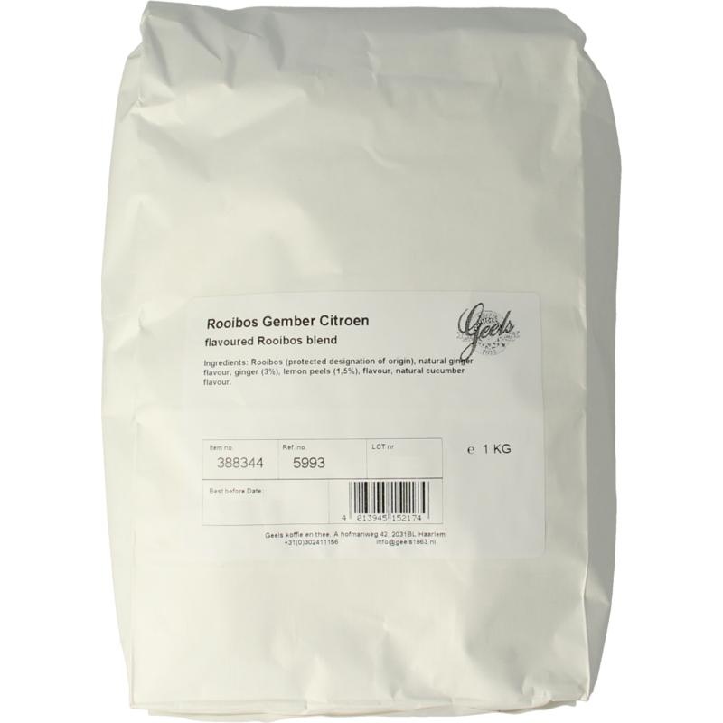 Geels Rooibos gember citroen - 1000 gram