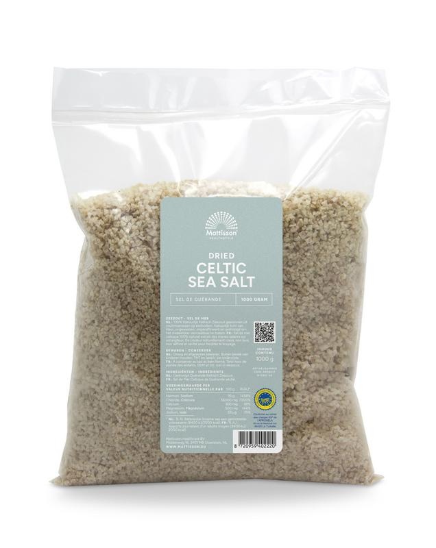 Mattisson Gedroogde keltisch zout - 1 kilogram