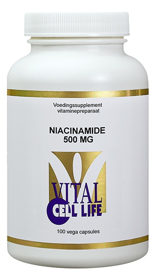 Vital Cell Life Niacinamide vitamine B3 - 100 Vegetarische capsules
