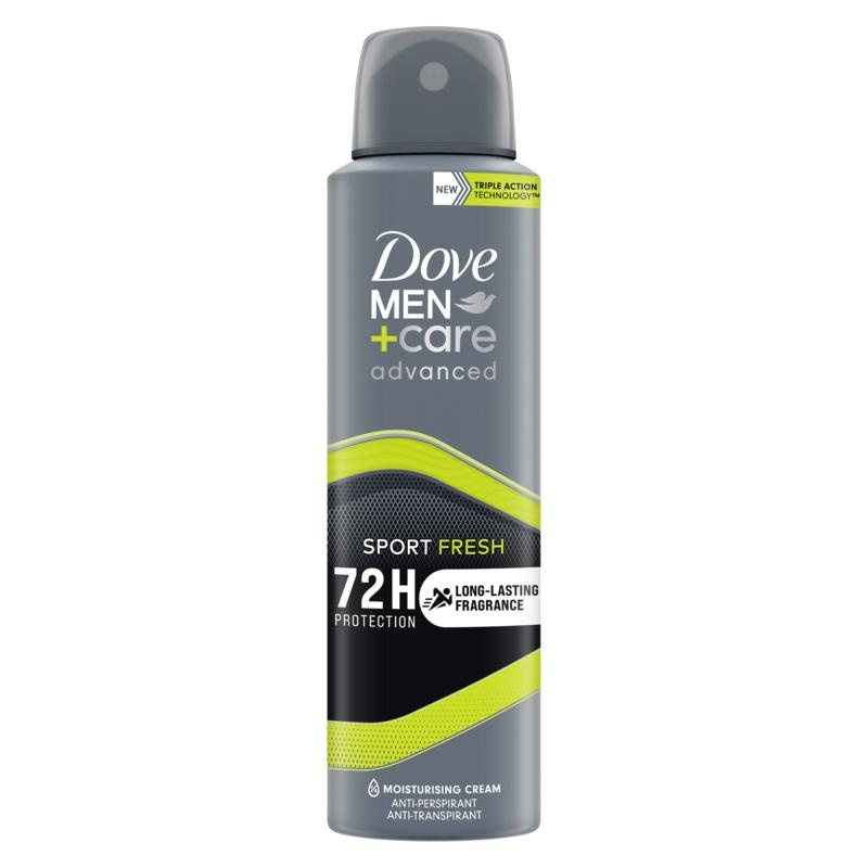 Dove Deodorant men+ care spray fresh - 150 Milliliter