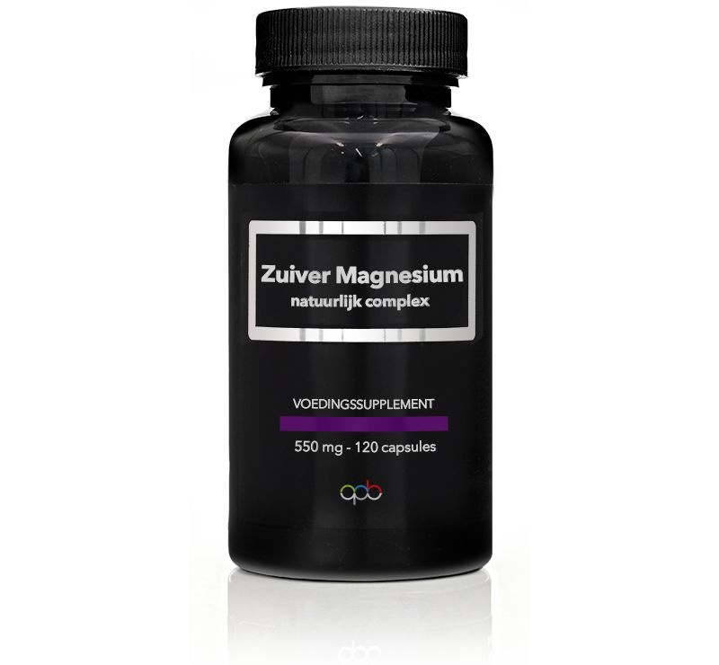 Apb Holland zuiver magnesium - natuurlijk - 120 capsules