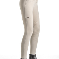 Foto van EGO7 Jumping Dames Rijbroek Knee Grip Beige