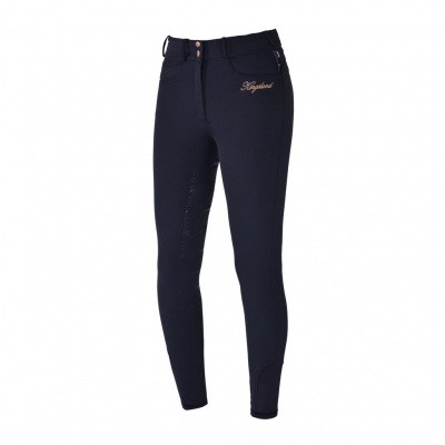 Foto van Kingsland Kadi Dames Rijbroek Full Grip, Blauw