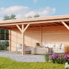 Afbeelding van WoodAcademy Nortfolk Douglas Overkapping 680x300 cm