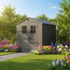 Afbeelding van Keter Darwin 68 kunststof tuinhuis Grijs