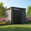 Afbeelding van Keter Cortina 97 kunststof tuinhuis Antraciet