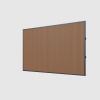 Afbeelding van Porchenzo WPC design wand 400 cm - teak*