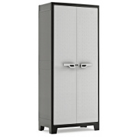 Foto van Keter Titan Hoge Kast Zwart/Grijs (O)