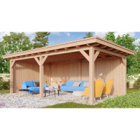 Foto van Kirk and Michaels Douglas overkapping Nerva 700x400 cm