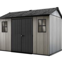 Foto van Keter Oakland 1175 kunststof tuinhuis Grijs (O)