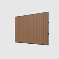 Porchenzo WPC design wand 360 cm - teak* Foto van Porchenzo WPC design wand 360 cm - teak*