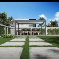 Foto van Porchenzo overkapping Prestige 5.3x3.0