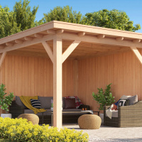 Kirk and Michaels Douglas overkapping Nerva 400x300 cm Foto van Kirk and Michaels Douglas overkapping Nerva 400x300 cm