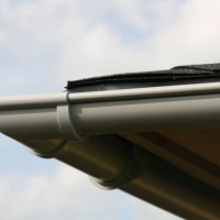 Foto van Azalp Dakgootset 4-Kant Dak Grijs - 570 cm (O)