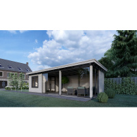 Foto van Trendhout Buitenverblijf Florence 940x360 cm