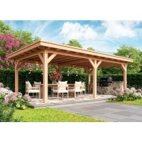 Foto van Kirk and Michaels Douglas overkapping Fedde Prestige 500x300 cm