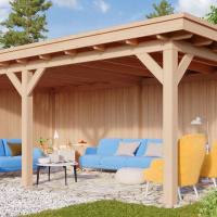 Foto van Kirk and Michaels Douglas overkapping Nerva 500x300 cm