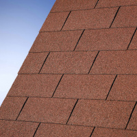Foto van IKO Shingles 3m² Rood 3-tab Number One