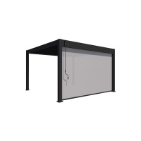 Porchenzo rolgordijn 400 cm - antraciet | grijs (O) Foto van Porchenzo rolgordijn 400 cm - antraciet | grijs (O)