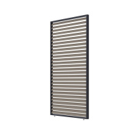 Porchenzo horizontale shutter paneel 123 cm - woodgrain Foto van Porchenzo horizontale shutter paneel 123 cm - woodgrain