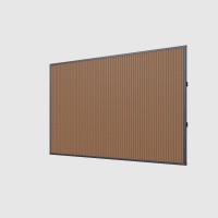 Porchenzo WPC design wand 400 cm - teak* Foto van Porchenzo WPC design wand 400 cm - teak*