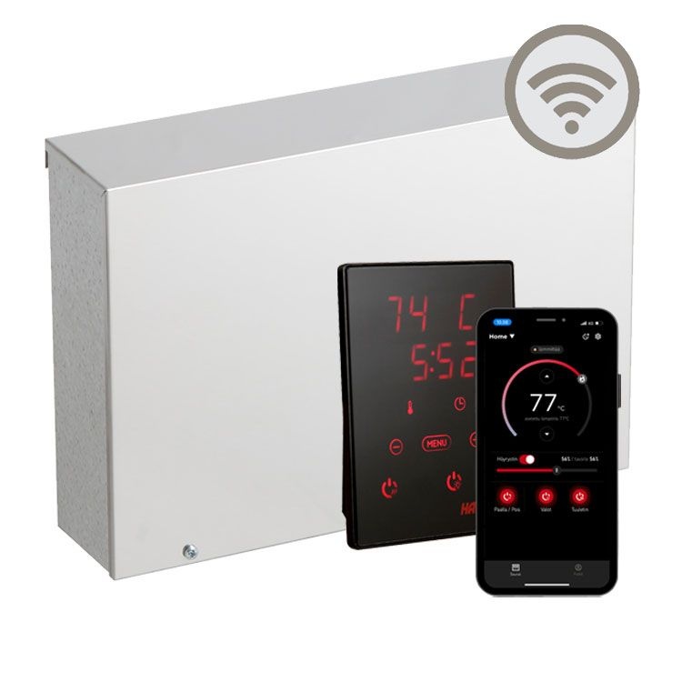 Harvia Xenio CX1704XW saunabesturing - wifi kopen bij Azalp.nl