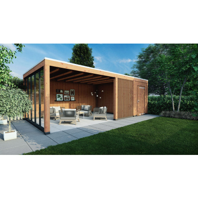 Trendhout Buitenverblijf Palermo 955x255 cm