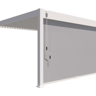 Porchenzo rolgordijn 265 cm - wit