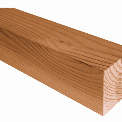 WoodAcademy Extra staander Hoek + Inkeping 19,5x19,5 cm, Lengte 250 cm