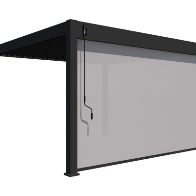 Porchenzo Gaios rolgordijn 400 cm - antraciet