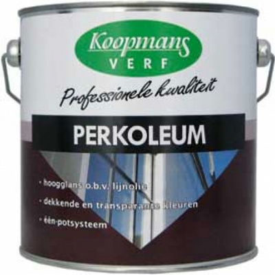 Koopmans Perkoleum Beits of Verf 2,5 L zowel Hoogglans als Zijdeglans (Prijs per blik)*