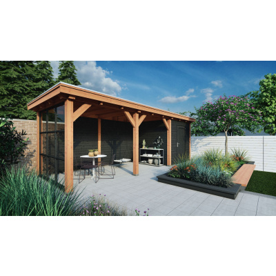 Trendhout Buitenverblijf Siena 820x350 cm Trendhout Buitenverblijf Siena 820x350 cm