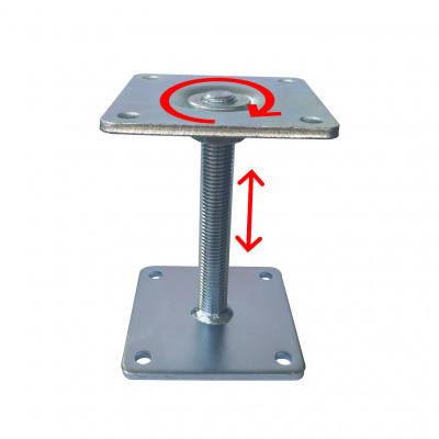 Azalp Plaatanker in hoogte verstelbaar