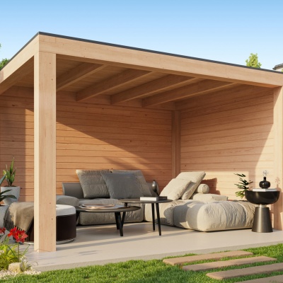 Kirk and Michaels Douglas overkapping Marius 400x300 cm