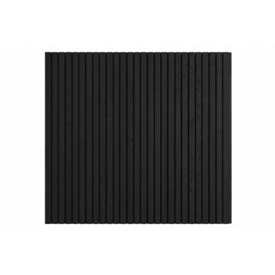 WoodAcademy design wand verticaal 700 cm - zwart