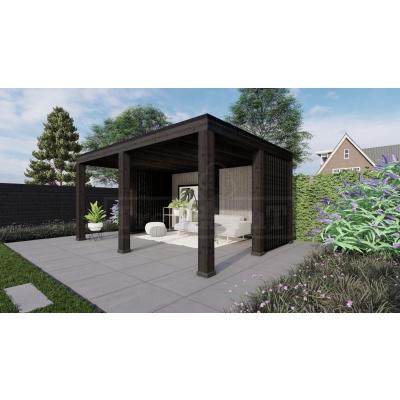 Trendhout buitenverblijf Palermo XXL 315x315 cm