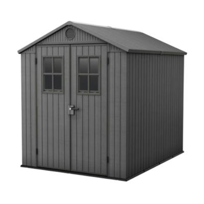 Keter Darwin 68 kunststof tuinhuis Grijs