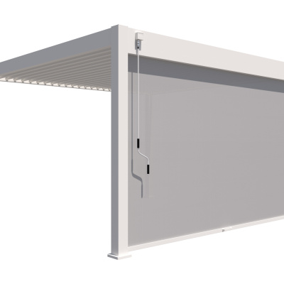 Porchenzo Gaios rolgordijn 400 cm - wit Porchenzo Gaios rolgordijn 400 cm - wit